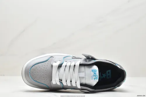 Company Level High Quality BAPE Sk8 Sta Low Soft Suede with Rubber Sole Sneaker with Box BPS-013