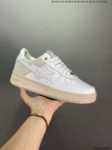 Company Level High Quality Bape Sta Sea Glass Insole Built-in Full Palm Air Cushion Sneaker with Box BPS-067