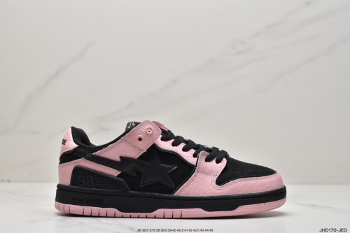 Company Level High Quality BAPE Sk8 Sta Low Soft Suede with Rubber Sole Sneaker with Box BPS-038