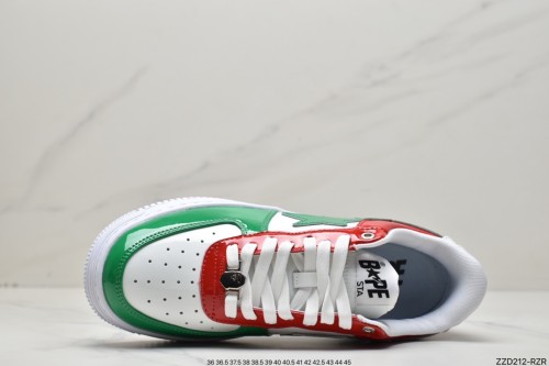 Company Level High Quality BAPE Sk8 Sta Low Soft Suede with Rubber Sole Sneaker with Box BPS-049