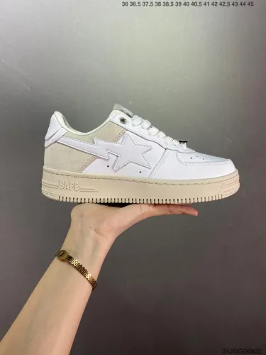 Company Level High Quality Bape Sta Sea Glass Insole Built-in Full Palm Air Cushion Sneaker with Box BPS-067
