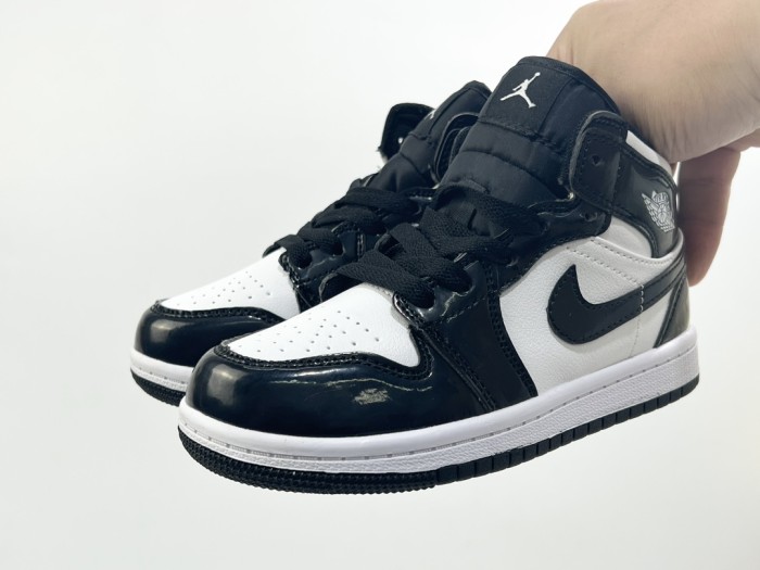 High Quality Kid's Nike Air Jordan 1 Top Leather Shoes with Box KSS-022