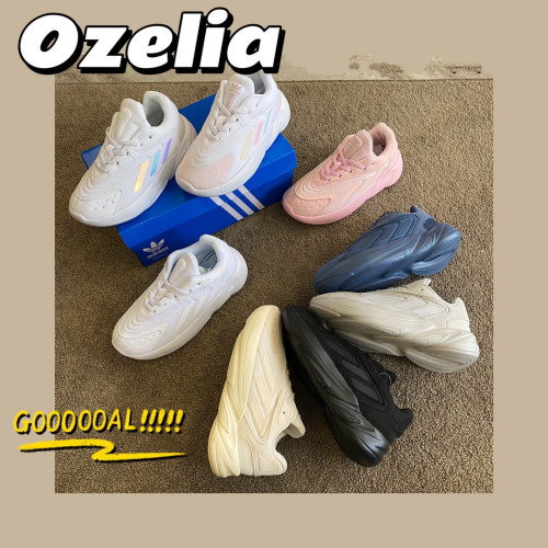 High Quality Kid's Adidas Ozelia EL Super Soft Thick Rubber Sole Sneaker with Box KSS-029