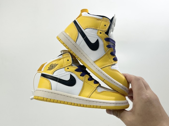 High Quality Kid's Nike Air Jordan 1 Top Leather Shoes with Box KSS-022