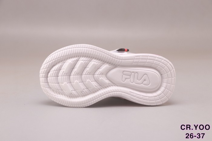 High Quality Kid's Fila Fusion Bianco Sneakers with Box KSS-007