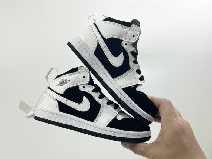 High Quality Kid's Nike Air Jordan 1 Top Leather Shoes with Box KSS-022