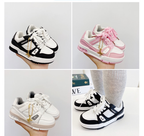 High Quality Kid's Louis Vuitton Sneakers with Box KSS-017