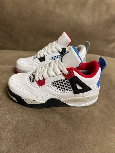 High Quality Kid's Nike Air Jordan 4 High Rubber Outsole Sneakers with Box KSS-026