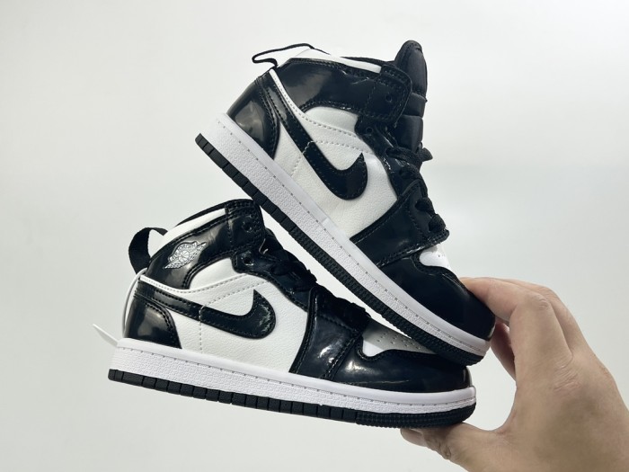 High Quality Kid's Nike Air Jordan 1 Top Leather Shoes with Box KSS-022