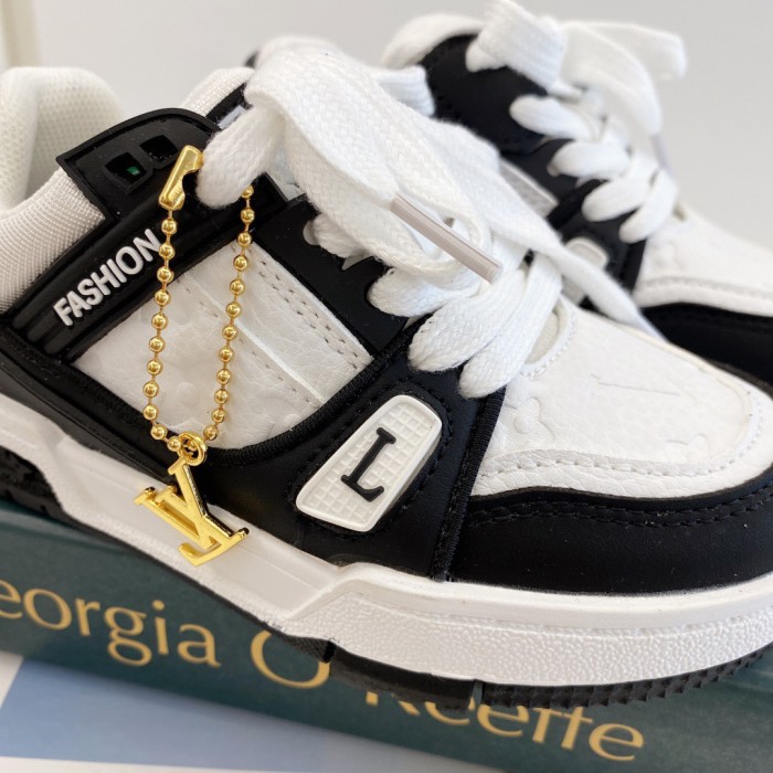 High Quality Kid's Louis Vuitton Sneakers with Box KSS-017