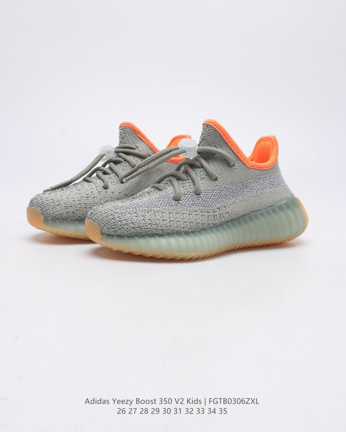 High Quality Kid's Adidas Yeezy Boost 350 V2 Sneaker with Box KSS-009