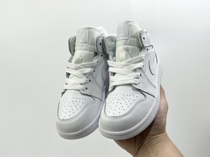 High Quality Kid's Nike Air Jordan 1 Top Leather Shoes with Box KSS-022