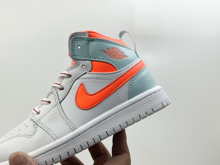 High Quality Kid's Nike Air Jordan 1 Top Leather Shoes with Box KSS-022