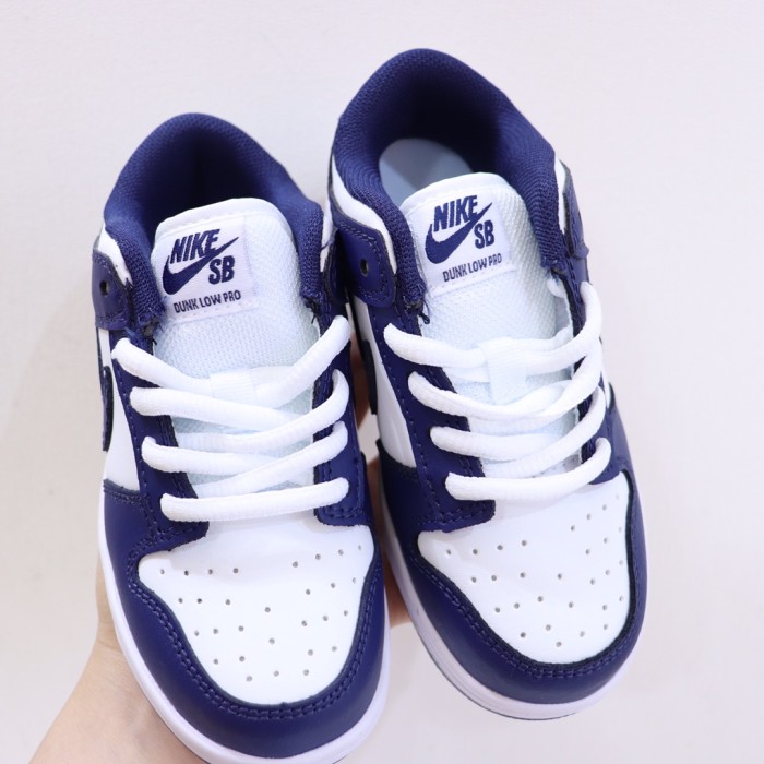 High Quality Kid's Nike SB Dunk High-quality Leather with Patent Leather and Suede Body Sneakers with Box KSS-045