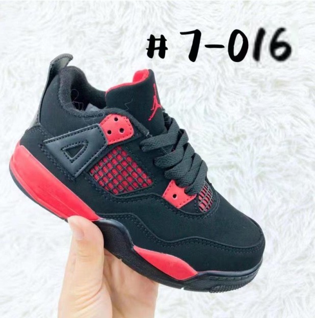 High Quality Kid's Nike Air Jordan 4  Sneakers with Box KSS-047