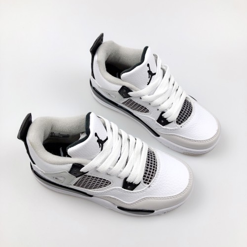High Quality Kid's Nike Air Jordan 4 Rubber Outsole Non-slip Sneakers with Box KSS-040