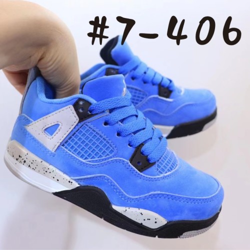 High Quality Kid's Nike Air Jordan 4  Sneakers with Box KSS-047