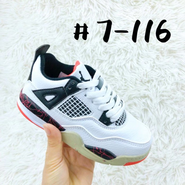 High Quality Kid's Nike Air Jordan 4  Sneakers with Box KSS-047