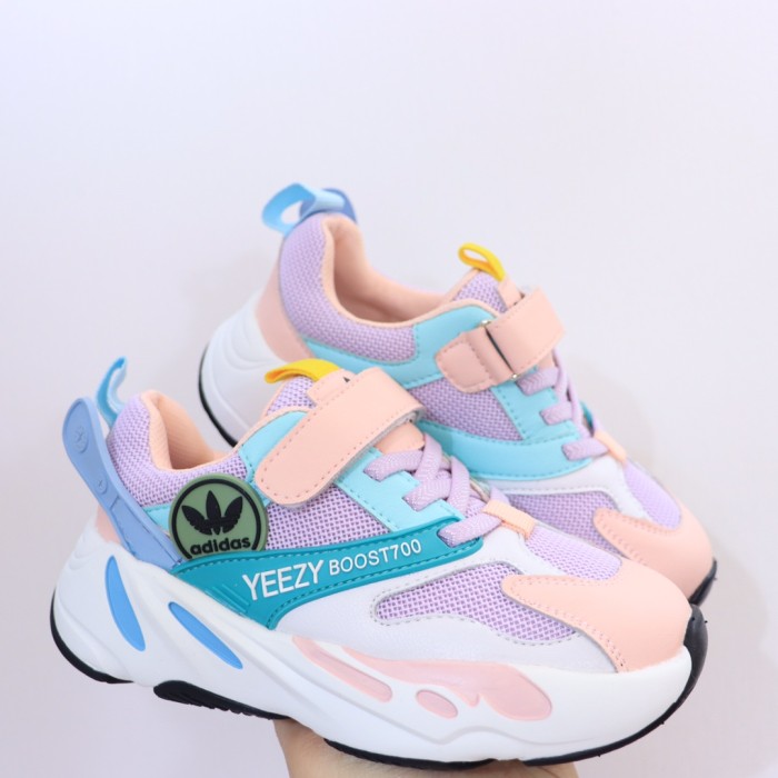 High Quality Bargain Price Kid's Adidas YEEZY BOOST 700 EVA Popcorn Ultra-light Non-slip Soft Sole Sneaker with Box KSS-059