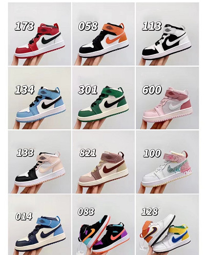 High Quality Kid's Nike Air Jordan 1 High Sneaker with Box KSS-060