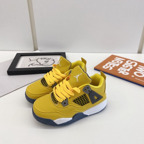 High Quality Kid's Nike Air Jordan 4 Sneakers with Box KSS-077