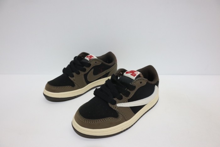 High Quality Kid's Nike Air Jordan 1 Low Barb Rubber outsoleWear-resistant and Non-slip Sneaker with Box KSS-083