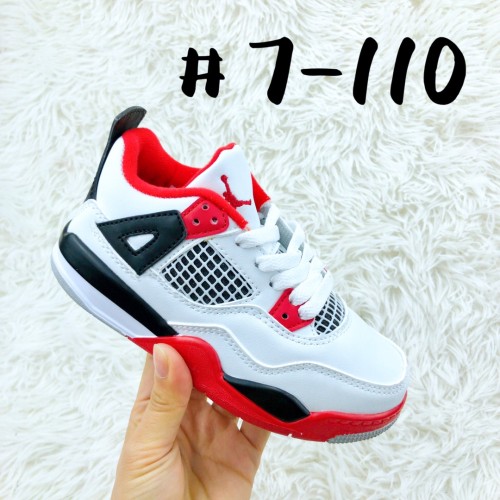 High Quality Kid's Nike Air Jordan 4 Sneakers with Box KSS-079