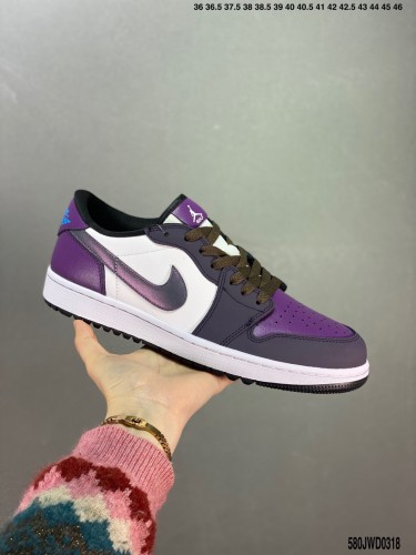 Company Level High Quality Nike Air Jordan 1 Low Full Rubber Insole DZ3140 Sneaker with Box HYAJ-224