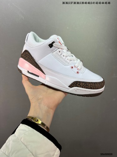 High Quality Nike Air Jordan 3 Retro Laser Orange Top Layer Leather CK4348-007 Sneaker with Box HYAJ-276