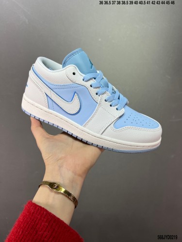 Company Level High Quality Nike Air Jordan 1 Low Full Rubber Insole DV129 Sneaker with Box HYAJ-277