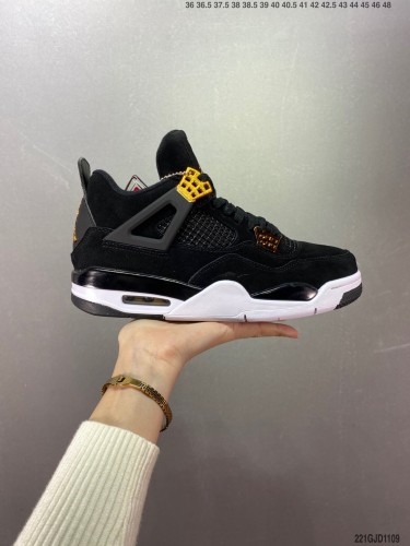 Company Level High Quality NikeAir Jordan 4 Retro  Infrared  308497-032 Sneaker with Box HYAJ-348