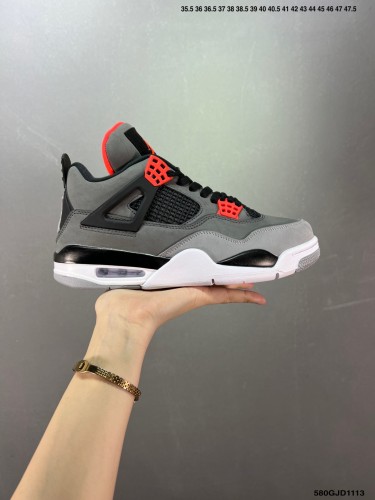 Company Level High Quality Nike Air Jordan 4 Retro  Infrared  DH6927-061 Sneaker with Box HYAJ-341