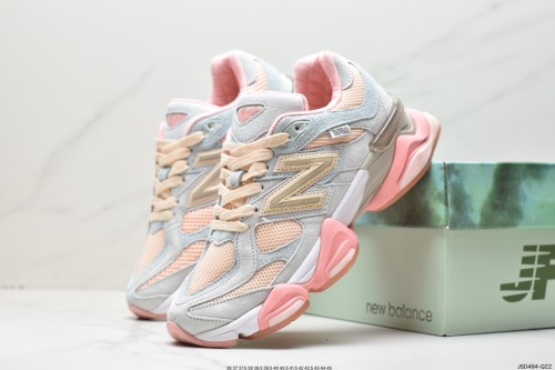 Company Level High Quality Joe Freshgoods x New Balance 9060 Baby Shower Blue  Pig Nubuck Independent 5-layer Combination Outsole Private Model + New Carbon Midsole with Transparent TPU Crystal Decorative Strips on the Heel U9060JF1 Retro Sneaker with Box HYNB-139