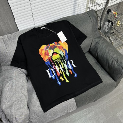 High Quality Dior 260g 100% Cotton Print Logo T-shirt for Women and Men with Original OPP Package and Tags DRTS-083