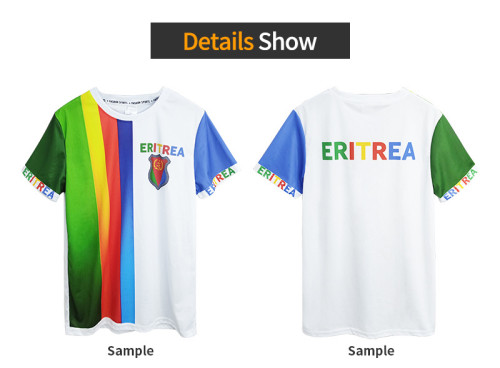 Customized Make-to-order Full Printing QX008 Adult and Children 100% Polyester Volleyball Quick Dry Sport Round Neck T-shirt CST-012 (Different customized process have different customized fee)