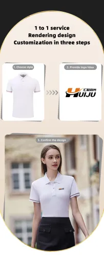 MLD2385 Custom LOGO/Pattern 47.5% Cotton +48.3% Lyocell Fiber + 4.2% Mulberry Silk Two Buttons Soft and Antibacterial and Breathable Business EUR Size Polo-shirt(Instock) for Men and Women CST-055 (different custom craft and logo and quantities has different custom fee)