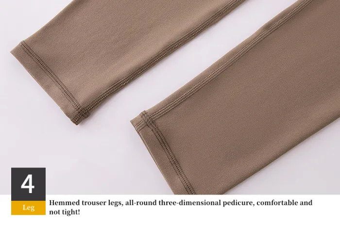 Custom LOGO/Pattern Solid Color Cloud Sence 86% Nylon + 14% Spandex Training Fitness High Waist Yoga Long Pants For Women (Instock) YGP-003 K0089