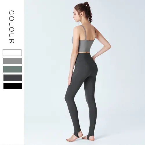 Custom LOGO/Pattern Solid Color 75% Nylon + 25% Spandex Training Fitness Yoga Suit Yoga Bra/vest + Long Pant Set For Women (Instock) YGST-003 W0006+K0099
