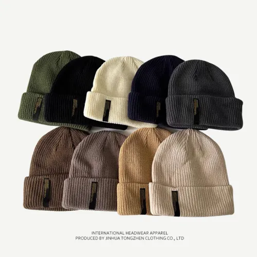 New Winter Knitted Woolen Hat for Adult