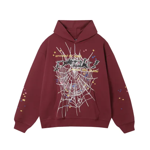 High Quality Sp5der(Spider 55555) 360G Cotton Hoodie + Pant Set SPHC-078