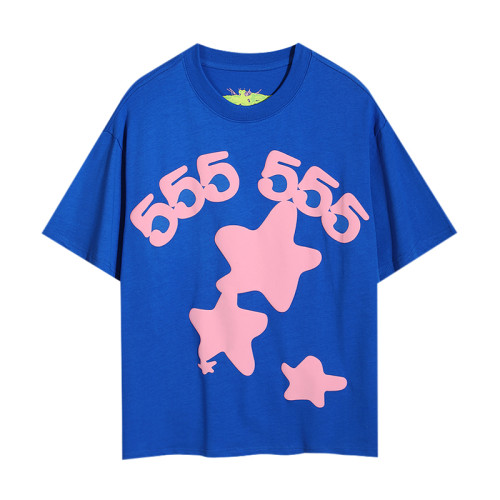 High Quality Sp5der(Spider 55555) 240G Cotton T-shirt SPHC-063