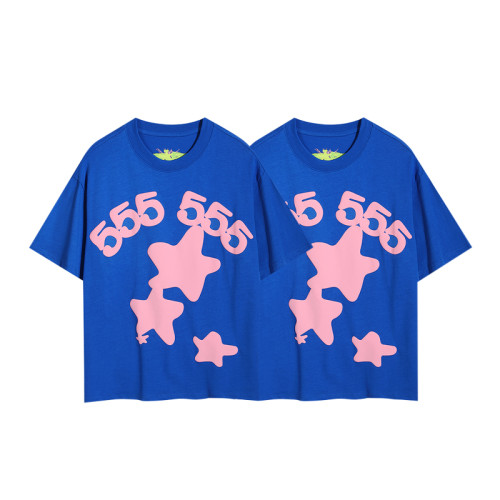 High Quality Sp5der(Spider 55555) 240G Cotton T-shirt SPHC-063