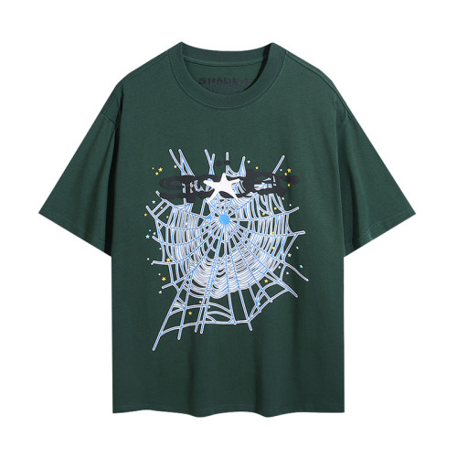 High Quality Sp5der(Spider 55555) 240G Cotton T-shirt SPHC-070