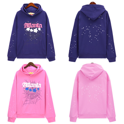 High Quality Sp5der(Spider 55555)  360G Cotton Hoodie SPHC-024