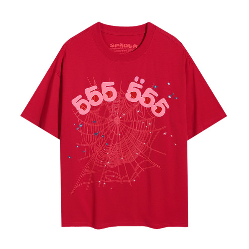 High Quality Sp5der(Spider 55555) 240G Cotton T-shirt SPHC-066