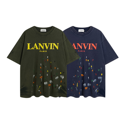High Quality LANVIN Cotton T-shirt LANC-004
