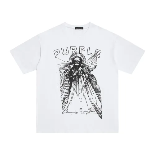 High Quality Purple Brand Cotton T-shirt PPC-028