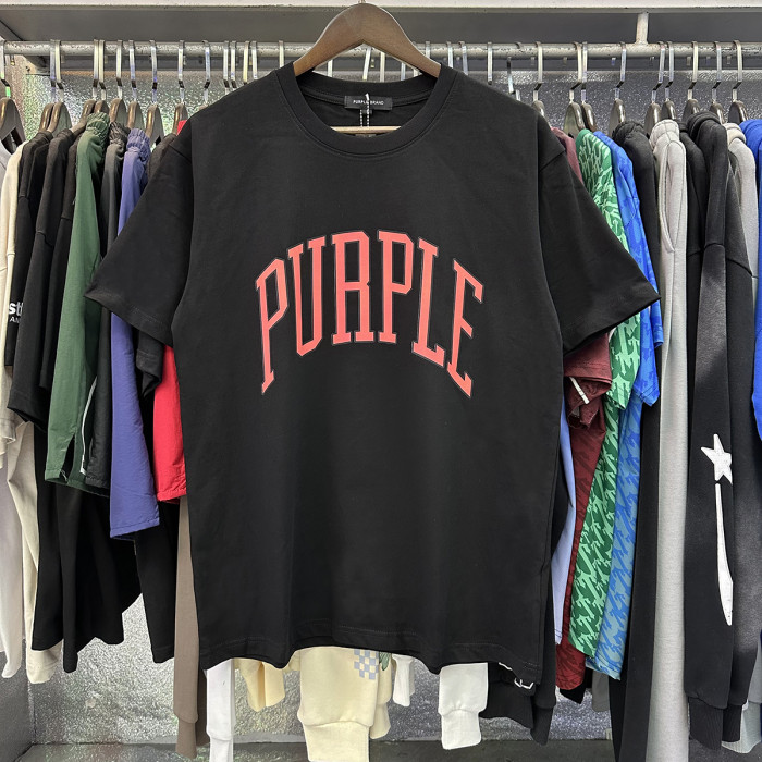 High Quality Purple Brand Cotton T-shirt PPC-072