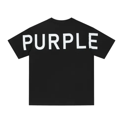 High Quality Purple Brand Cotton T-shirt PPC-022
