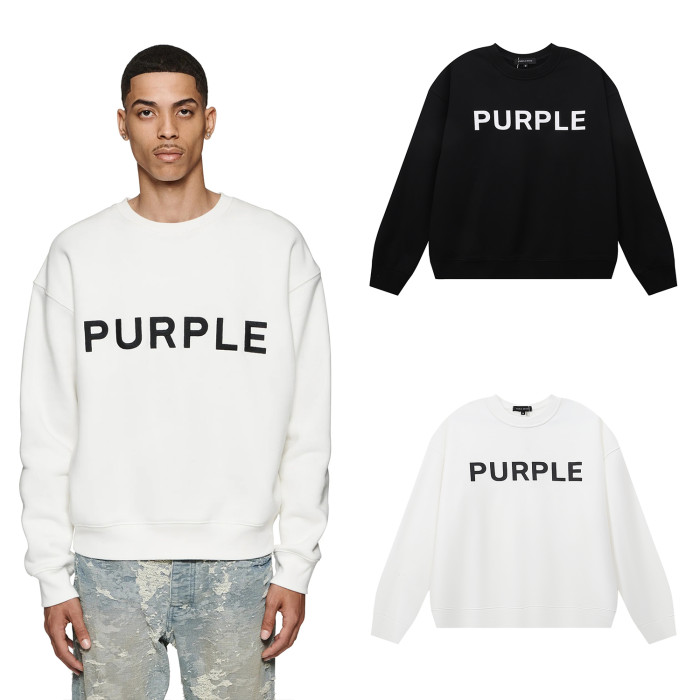 High Quality Purple Brand Cotton Sweatshirt PPC-068